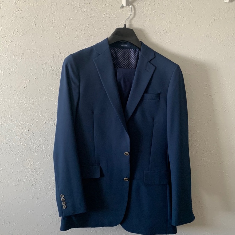 Navy Suit Coat and Pants